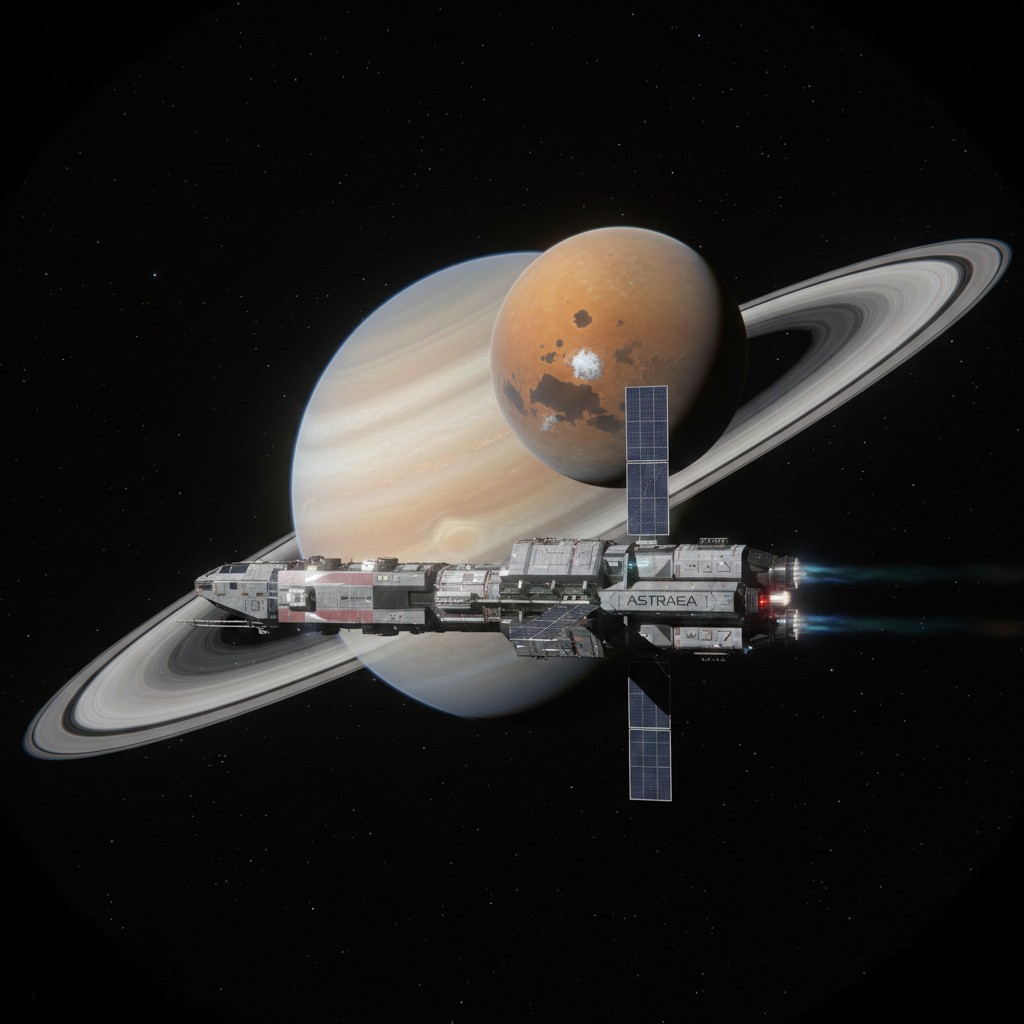 titan2 A secret Titan colonization mission launched three years ago is finally revealed. Four astronauts are traveling beyond Mars toward Saturn’s moon in humanity’s most ambitious deep space settlement attempt. Exclusive report by Get2Share.eu.